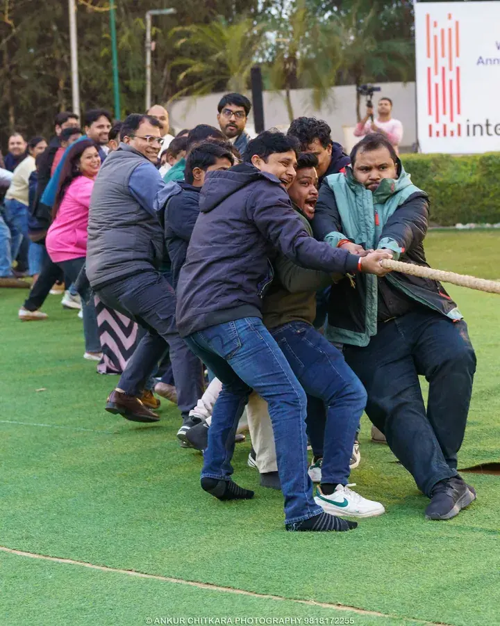 Team celebration